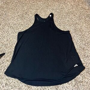 Adidas Racerback Tank Top Climalite Athletic Workout‎ Black Large L